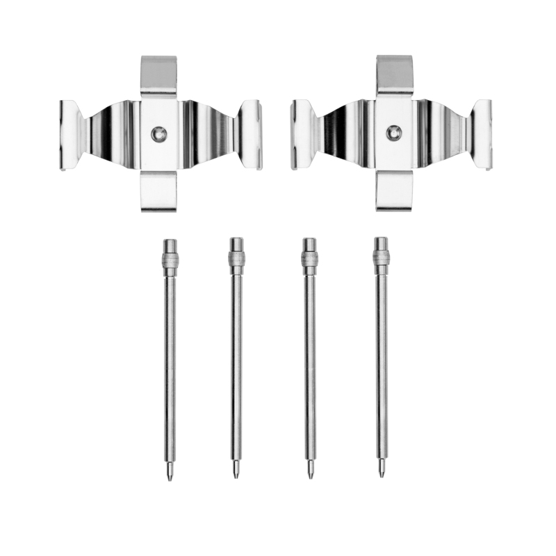 Mercedes-Benz CLK500 Disc Brake Hardware Kit - Front - R1 Concepts - `03-`09 Mercedes-Benz CLK500 Disc Brake Hardware Kit - Front - R1 Concepts - `03-`09